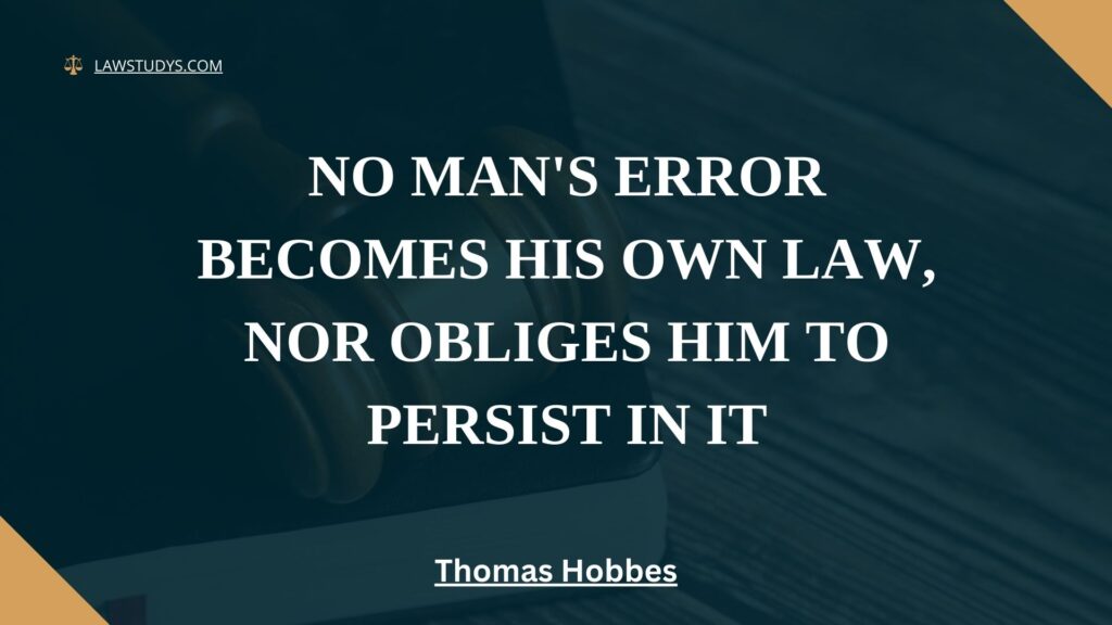 Thomas Hobbes Quotes law quotes